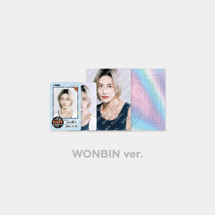 RIIZE - ID CARD + DECO STICKER SET [2024 RIIZE FAN-CON 'RIIZING DAY' OFFICIAL MD]