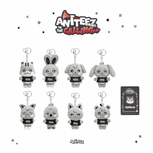 ATEEZ [ANITEEZ IN THE CALLING]- PLUSH KEYRING OFFICIAL MD