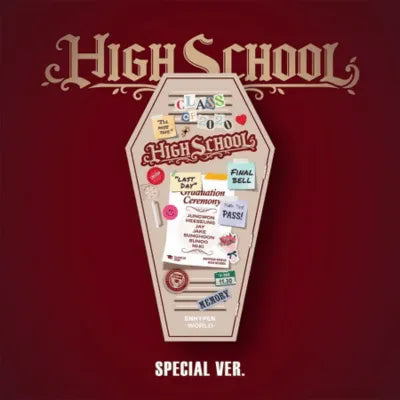 ENHYPEN WORLD COUPON CARD COLLECTION HIGH SCHOOL (SPECIAL VER.)