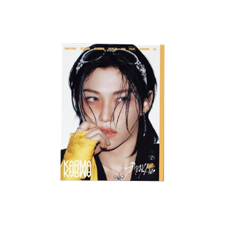 STRAY KIDS 4TH ALBUM - KARMA (ACCORDION VER.) w/FANSHOP POB