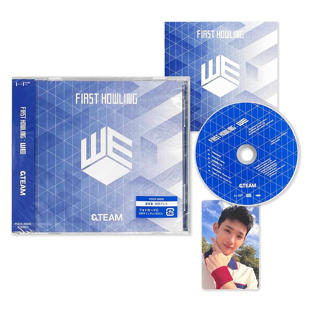 &TEAM 2ND JAPANESE MINI ALBUM [ FIRST HOWLING : WE ] LIMITED