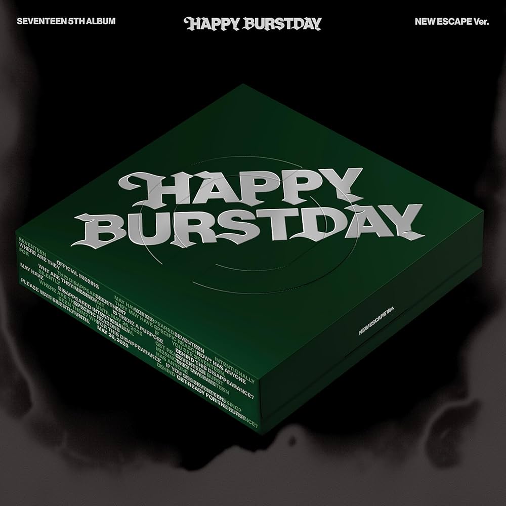 SEVENTEEN 5TH ALBUM - HAPPY BURSTDAY (w/MAKESTAR POB)