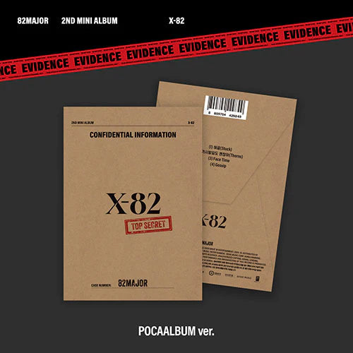 82MAJOR 2ND MINI ALBUM - X-82 (POCA VER.)