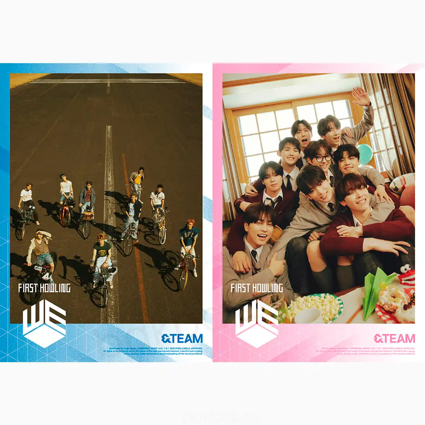 &TEAM 2ND JAPANESE MINI ALBUM [ FIRST HOWLING : WE ] LIMITED