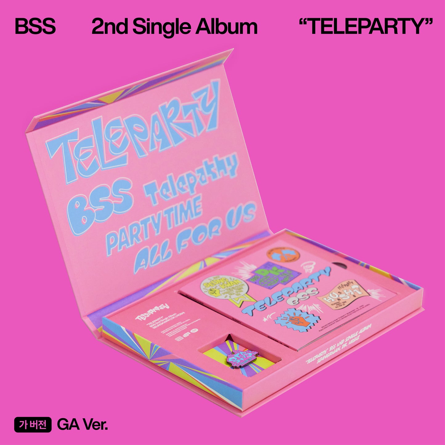 BSS X KPOP BESTIE SPECIAL - BSS(SEVENTEEN) 2ND SINGLE ALBUM - TELEPARTY + WEVERSE LIMITED POB (GA & NA, US Version)