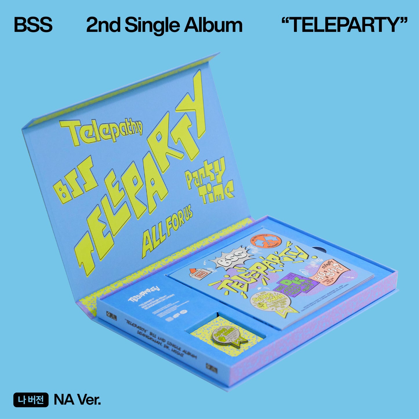 BSS X KPOP BESTIE SPECIAL - BSS(SEVENTEEN) 2ND SINGLE ALBUM - TELEPARTY + WEVERSE LIMITED POB (GA & NA, US Version)