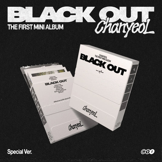 EXO CHANYEOL 1ST MINI ALBUM - BLACK OUT (SPECIAL VER)