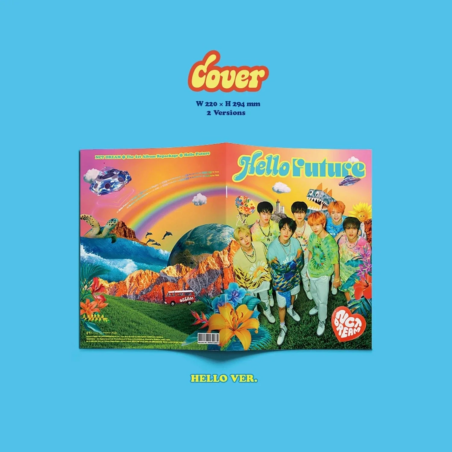 NCT DREAM 1ST REPACKAGE ALBUM - HELLO FUTURE (PHOTOBOOK VER