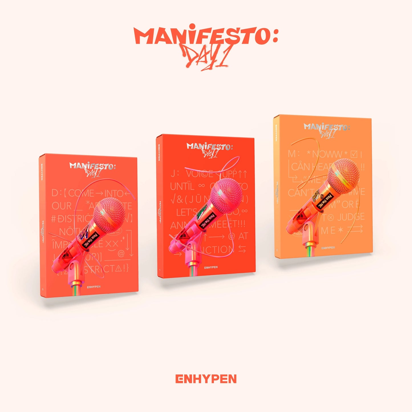 ENHYPEN 3RD MINI ALBUM - MANIFESTO DAY 1