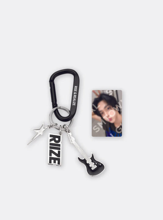 RIIZE - CARABINER KEYCHAIN SET ['RIIZE : ON THE SING STREET' POP-UP OFFICIAL MD]