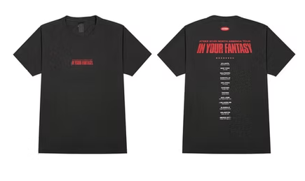 ATEEZ 2025 NORTH AMERICA TOUR [IN YOUR FANTASY] T-SHIRT (TOUR VER.)