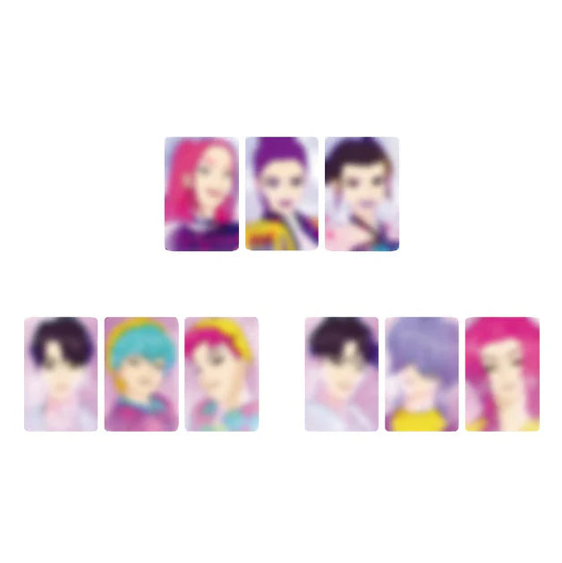 KPOP DEMON HUNTERS - LENTICULAR PHOTOCARD SET