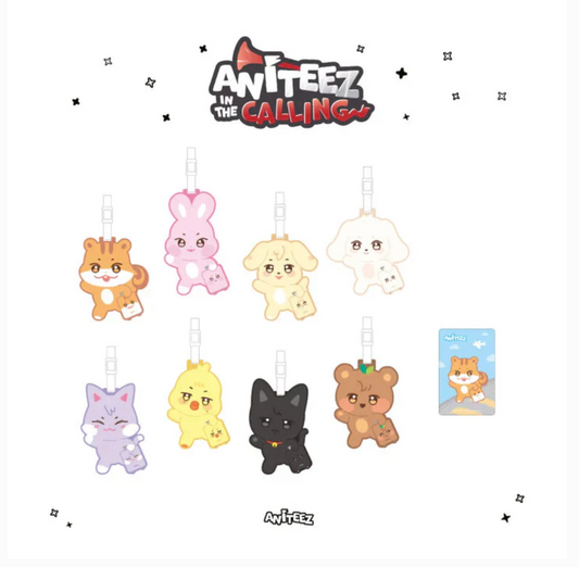 ATEEZ [ANITEEZ IN THE CALLING]- PVC LUGGAGE TAG OFFICIAL MD