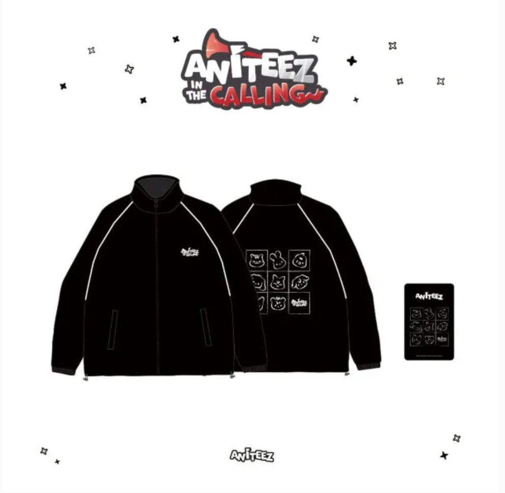 ATEEZ [ANITEEZ IN THE CALLING]- WINDBREAKER JACKET OFFICIAL MD