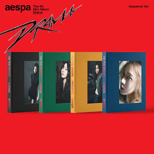 AESPA 4TH MINI ALBUM - DRAMA (SEQUENCE VER.)