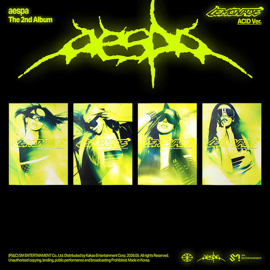 AESPA 2ND ALBUM - LEMONADE (ACID VER.)