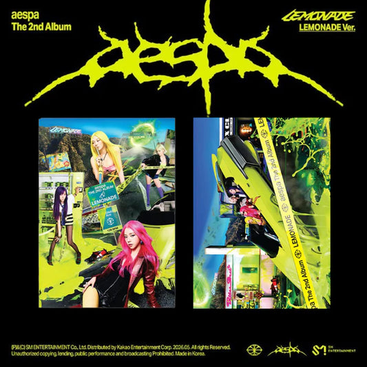 AESPA 2ND ALBUM - LEMONADE (LEMONADE VER.)