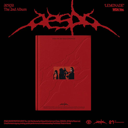 AESPA 2ND ALBUM - LEMONADE (WDA VER.) w/POB