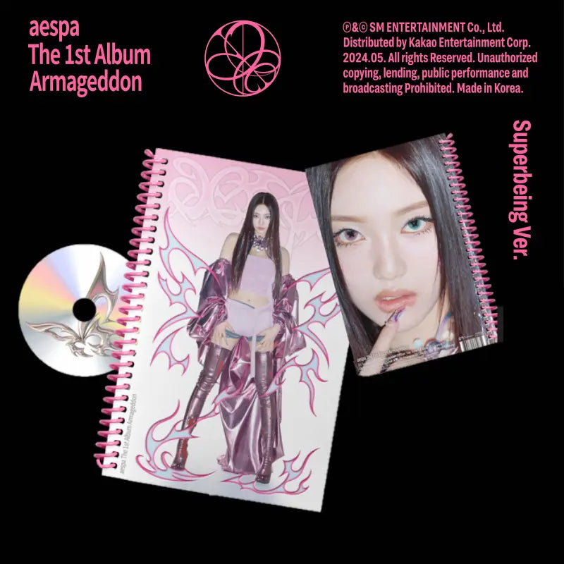 aespa 1stアルバム『Armageddon』 CDプレイヤー ver. aespa CDP aespa 1stアルバム『Armageddon』 CDプレイヤー ver. aespa CDP