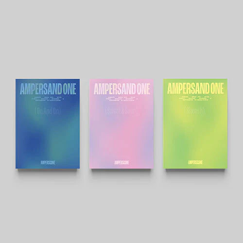 AMPERS&ONE 1ST SINGLE ALBUM - AMPERSAND ONE