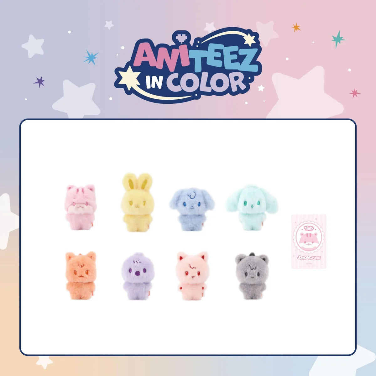ATEEZ [ANITTEEZ IN COLOR] - COLOR TINY ANITEEZ DOLL