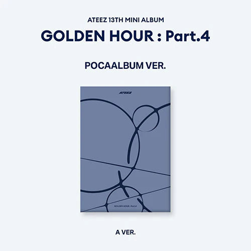 ATEEZ 13TH MINI ALBUM - GOLDEN HOUR : PART 4 (POCA VER.)