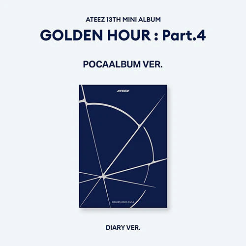 ATEEZ 13TH MINI ALBUM - GOLDEN HOUR : PART 4 (POCA VER.)