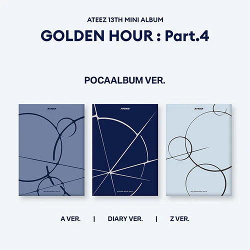 ATEEZ 13TH MINI ALBUM - GOLDEN HOUR : PART 4 (POCA VER.)