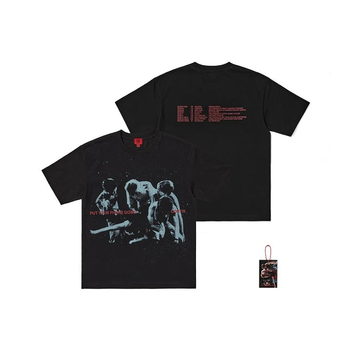 CORTIS - 2026 TOUR OFFICIAL MD ROUTING T-SHIRT (NAVY)