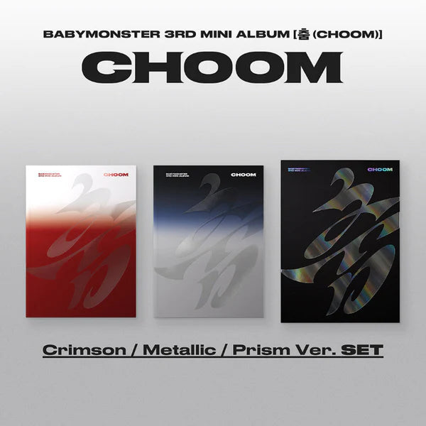 BABYMONSTER 3RD MINI ALBUM - CHOOM w/WEVERSE SHOP POB