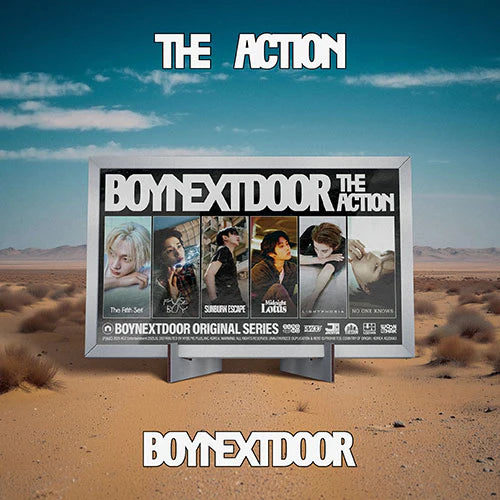 BOYNEXTDOOR 5TH EP ALBUM - THE ACTION (FRAME VER.)