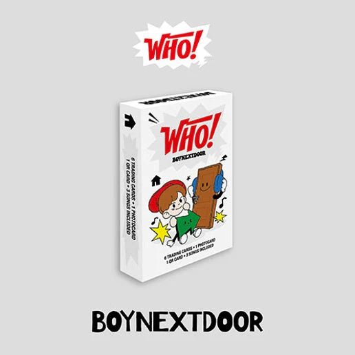 BOYNEXTDOOR 1ST SINGLE ALBUM - WHO! (WEVERSE VER.)