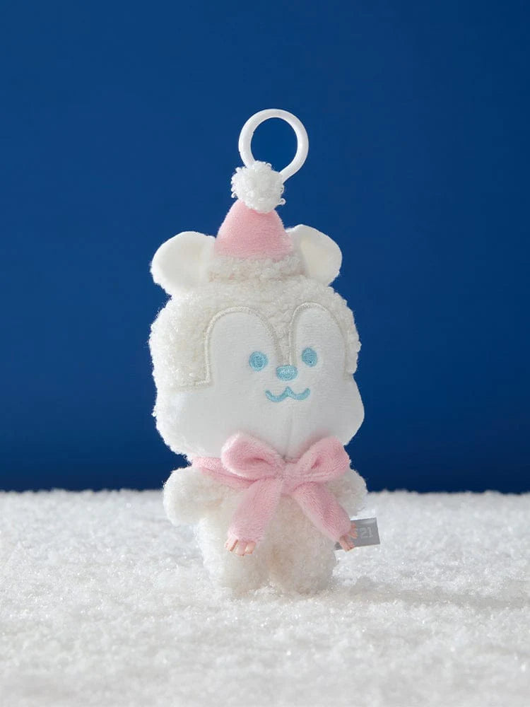 BT21 - SNOWMAN PLUSH KEYRING