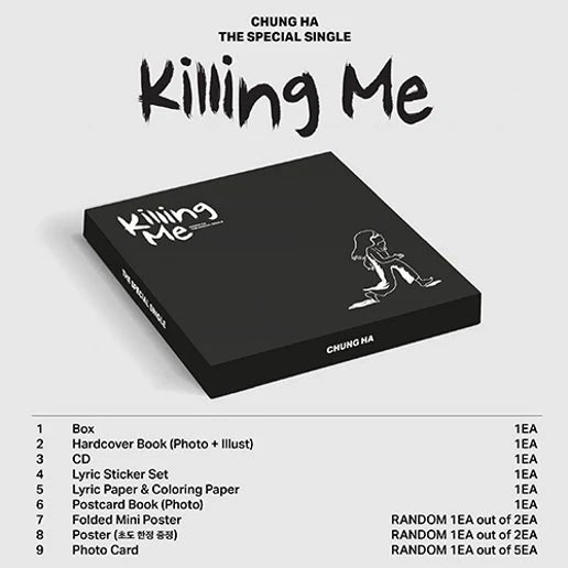 CHUNG HA SPECIAL SINGLE ALBUM - KILLING ME