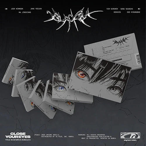 CLOSE YOUR EYES 3RD MINI ALBUM - BLACKOUT (EYES VER.)
