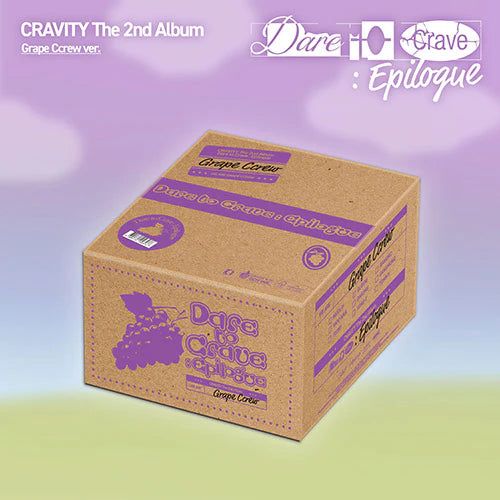 CRAVITY 2ND ALBUM - DARE TO CRAVE : EPILOGUE (GRAPE CCREW VER.)