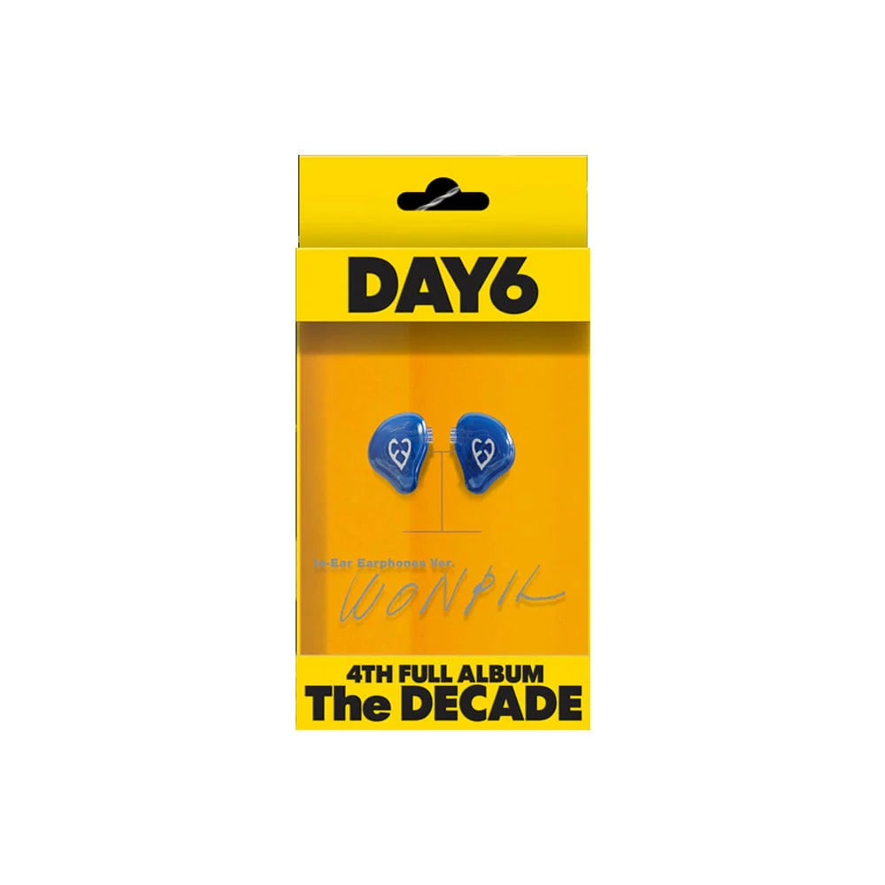 DAY6 4TH ALBUM - THE DECADE (IN-EAR EARPHONES VER.)