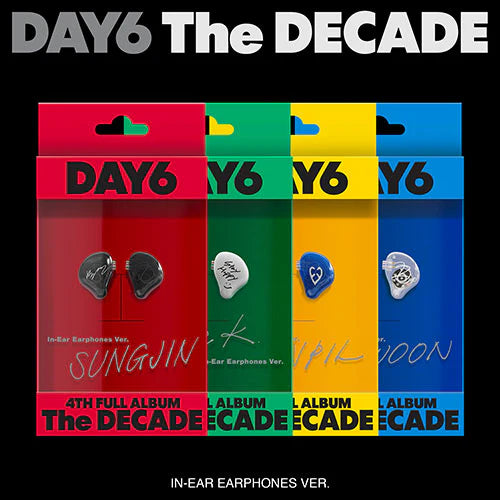 DAY6 4TH ALBUM - THE DECADE (IN-EAR EARPHONES VER.)
