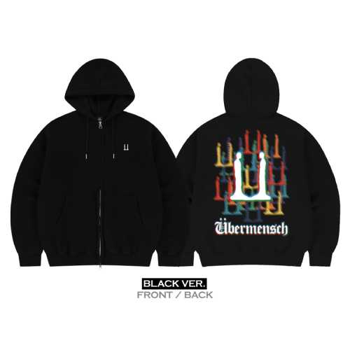 G-DRAGON - HOODIE ZIP-UP (2025 WORLD TOUR 'ÜBERMENSCH' OFFICIAL MD)