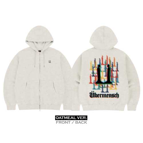 G-DRAGON - HOODIE ZIP-UP (2025 WORLD TOUR 'ÜBERMENSCH' OFFICIAL MD)