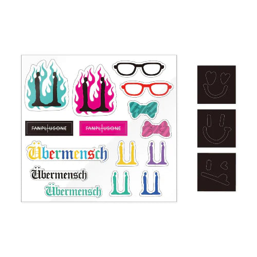 G-DRAGON - LIGHT STICK DECO STICKER SET (2025 WORLD TOUR 'ÜBERMENSCH' OFFICIAL MD)