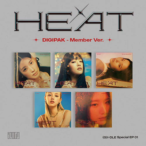 (G)I-DLE SPECIAL ALBUM - HEAT (MEMBER DIGIPACK VER.)