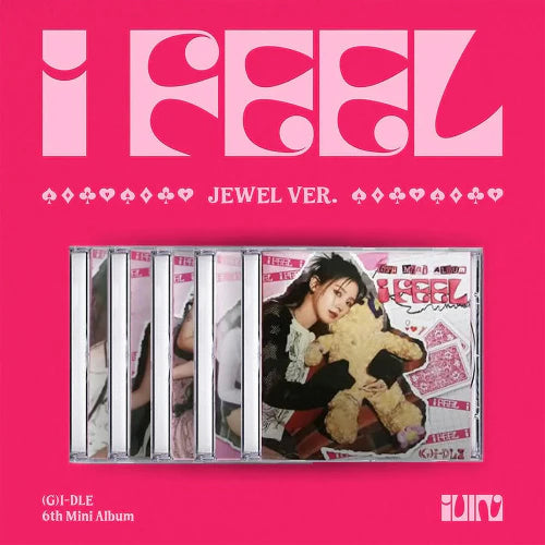 (G)I-DLE 6TH MINI ALBUM - I FEEL (JEWEL VER.)