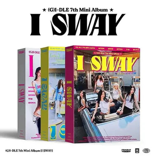 (G)I-DLE 7TH MINI ALBUM - I SWAY