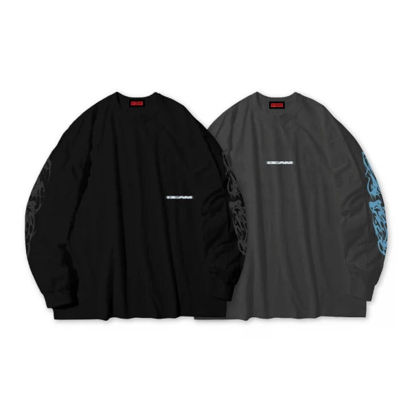 HOSHI X WOOZI - LONG SLEEVE T-SHIRT [1ST SINGLE ALBUM 'BEAM' POP-UP STORE OFFICIAL MD]