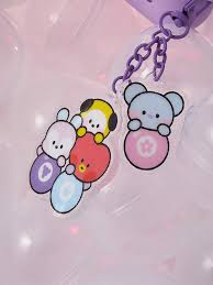 BT21- LUCK GATCHA ACRYLIC KEYRING
