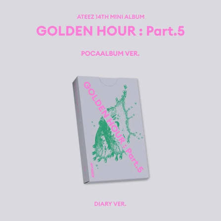 ATEEZ 14TH MINI ALBUM - GOLDEN HOUR : PART.5 (POCA Ver.)