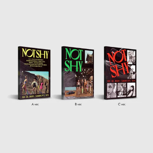 ITZY 3RD MINI ALBUM - NOT SHY