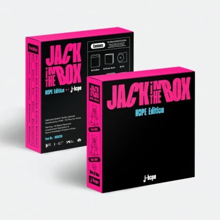 J-HOPE (BTS) 1ST SOLO ALBUM - JACK IN THE BOX (HOPE EDITION)
