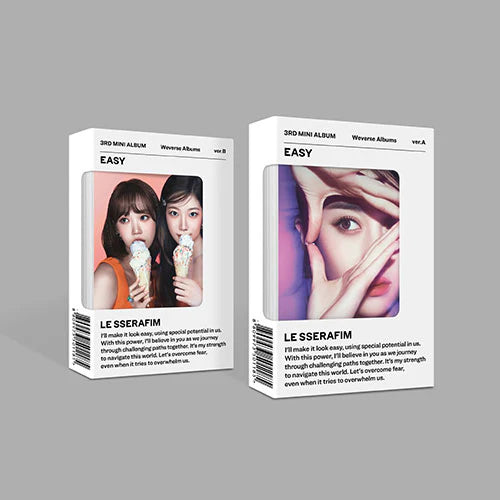 LE SSERAFIM 3RD MINI ALBUM - EASY (WEVERSE VER.)